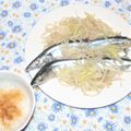 虎よ虎よ！'s cooksnap of when they made フライパンで 秋刀魚のもやし蒸し焼き.