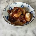 ナピト's cooksnap of when they made チーズ入り肉だんご炒め.