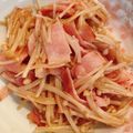 chaaacooo☆'s cooksnap of when they made お弁当に！エノキとベーコン炒め♪.