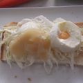 きらり流れ星's cooksnap of when they made 茹で卵とキャベツのコールスローサンド.