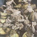 まん！'s cooksnap of when they made ＊ごま油香る＊茄子と豚こまの生姜焼き＊.