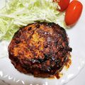 pucyipan's cooksnap of when they made はんぺん入り❤ハンバーグ.