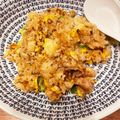 エル♀'s cooksnap of when they made 豚バラと卵のオイマヨ炒飯♡.