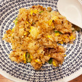 エル♀'s cooksnap of when they made 豚バラと卵のオイマヨ炒飯♡.