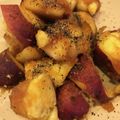 mayokeita's cooksnap of when they made 揚げない！バター香る大学芋味のさつまいも.
