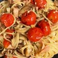 ゆたじゅん's cooksnap of when they made たっぷりミニトマトの和風パスタ♪.