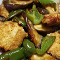 クックRSPYW6☆'s cooksnap of when they made ピーマンと揚げの焼き浸し.