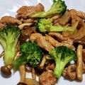 satoママン's cooksnap of when they made ブロッコリーと豚こまの生姜焼き♪.