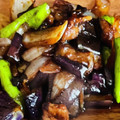 ちぃちゃん☆彡's cooksnap of when they made 豚肉・なす・玉ねぎ・ししとうのみそいため.