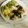 さくらん餅's cooksnap of when they made 4分レンジ 塩麹で柔らか蒸し鶏おろし和え.