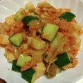 55才のおじさん's cooksnap of when they made 簡単♡キムチ長芋コロコロ和え.