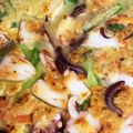 クック0VY12Z☆'s cooksnap of when they made カリもちニラにんじんチヂミ.