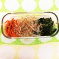 クック159JP9☆'s cooksnap of when they made 作り置きで絶品！もやしのピリ辛ナムル.