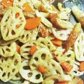 嵐大野君's cooksnap of when they made シンプル！きんぴられんこん.