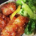 クックIOSMT7☆'s cooksnap of when they made 鶏肉のゴマケチャップ★.