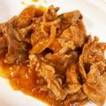 amyasunao's cooksnap of when they made ホットクックで豚肉のケチャップ炒め.