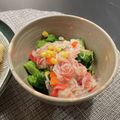 こんあり's cooksnap of when they made 簡早安！ブロッコリーのカニカマあんかけ♪.