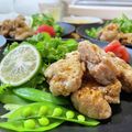ハッピーみっけ♪'s cooksnap of when they made 大人の給食❤カレー味！鶏肉の唐揚げ｡ஐஃ.