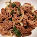 kahourain's cooksnap of when they made 牛肉と紫蘇のバター醤油炒め.