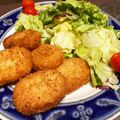 マックスの母's cooksnap of when they made カニクリームコロッケ揚げ方コツ☆覚書き.