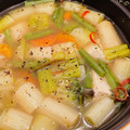 shiho23's cooksnap of when they made タラと長ネギの簡単豆腐鍋.