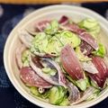 マルんちの丸顔's cooksnap of when they made 煮たまねぎと胡瓜のシンプル“マヨサラダ.