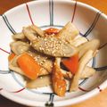 クック7EKE5V☆'s cooksnap of when they made ごぼうとちくわの炒め煮.