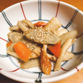 クック7EKE5V☆'s cooksnap of when they made ごぼうとちくわの炒め煮.