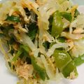 たぬとん's cooksnap of when they made もやしとピーマンのツナ缶あえ.