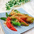 Satoco❋'s cooksnap of when they made 焼くだけ簡単！万願寺とうがらし.