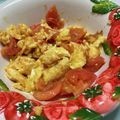 クック5JVRUQ☆'s cooksnap of when they made トマトと卵のみそ炒め.