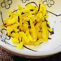 ばぁばまんま's cooksnap of when they made ３分で！絶品おかず！たくあんの塩昆布和え.