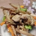 moeoke's cooksnap of when they made 具沢山きんぴらごぼう。簡単！.