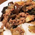 5本指くつした's cooksnap of when they made 我が家の丼　なすとひき肉のルーロー飯.