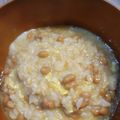 あーちぃのさりまん's cooksnap of when they made 一人ランチに☆とろとろ納豆卵雑炊.