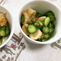 ☆yopipi's cooksnap of when they made きゅうりとお麩の酢の物.