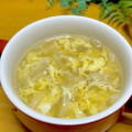 ルパンのかあさん☆彡's cooksnap of when they made 簡単すぎる♡えのきと卵のすまし汁♡.