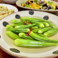Superlittleboo's cooksnap of when they made オクラの白だし漬け.