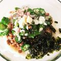 みなとのまんま's cooksnap of when they made おくらと納豆の素麺.