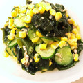 みなとのまんま's cooksnap of when they made きゅうりとわかめの和え物.