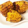 みなとのまんま's cooksnap of when they made 甘しょっぱ❤焼とうもろこし〜BBQにも.