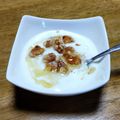 和☆2049's cooksnap of when they made ❁胡桃のせハニーヨーグルト❁.