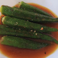 AirCat's cooksnap of when they made オクラのわさび風味煮びたし.