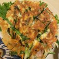 ピーナッツ子♪'s cooksnap of when they made グルテンフリー☆米粉＊de＊チヂミ.