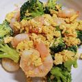 まやしゅうまま's cooksnap of when they made お弁当に！ブロッコリーと小海老の卵炒め.