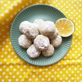 ハッピーみっけ♪'s cooksnap of when they made かぼすのスノーボール☆すだちでも♫.