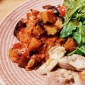 みいみいまる's cooksnap of when they made 鶏もも肉となすのチーズ焼き.