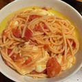 jack★★'s cooksnap of when they made 簡単♡トマトとモッツァレラチーズのパスタ.