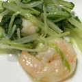 Halü★mama's cooksnap of when they made 水菜とエビの白だし炒め.
