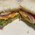 元看板娘's cooksnap of when they made ベーコンエッグサンド.